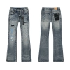Purple Brand Distressed Washed Bootcut Denim Jeans PU177