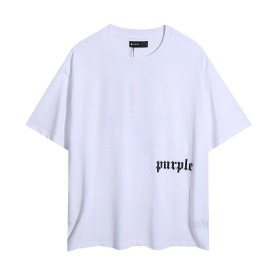 Purple Brand Drip P Logo T-Shirt 3004 02