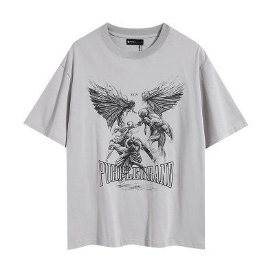 Purple Brand Eagle Graphic T-Shirt 3017 02