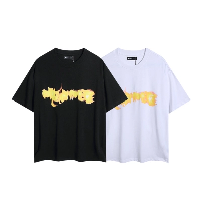 Purple Brand Flame Logo T-Shirt 3001 01