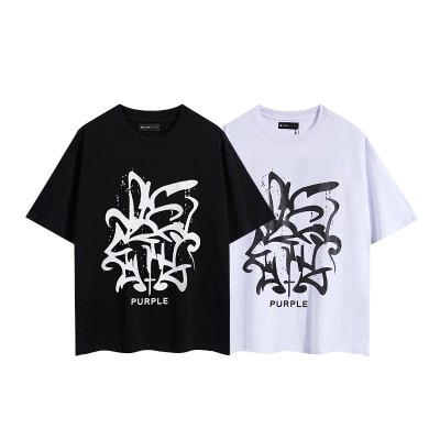 Purple Brand Floral Graphic T-Shirt 3024 01