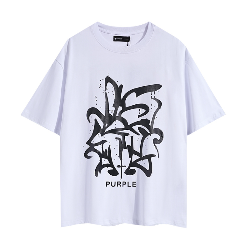 Purple Brand Floral Graphic T-Shirt 3024