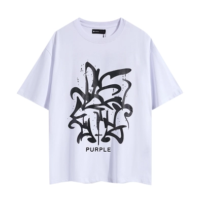 Purple Brand Floral Graphic T-Shirt 3024 02