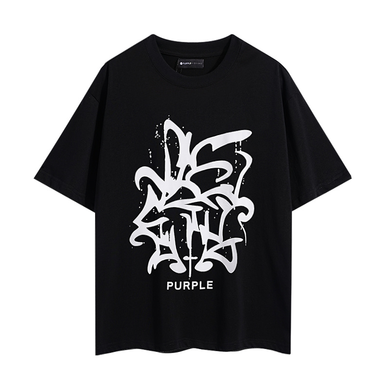Purple Brand Floral Graphic T-Shirt 3024