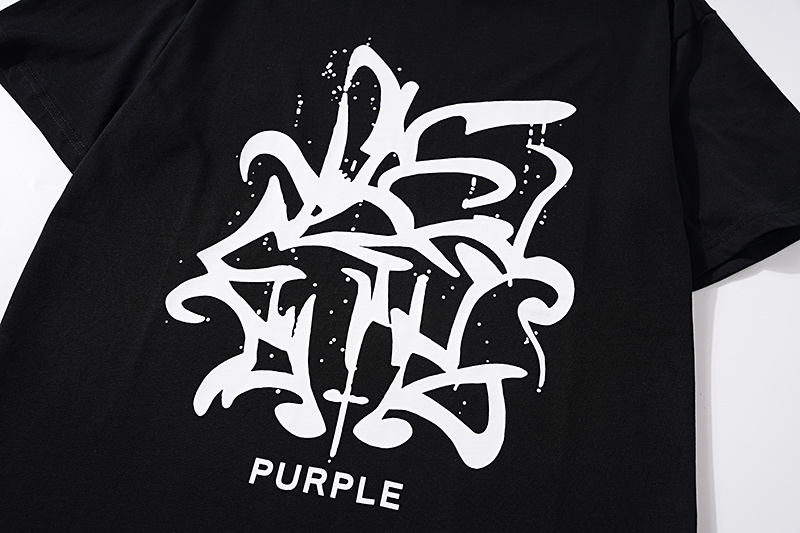 Purple Brand Floral Graphic T-Shirt 3024
