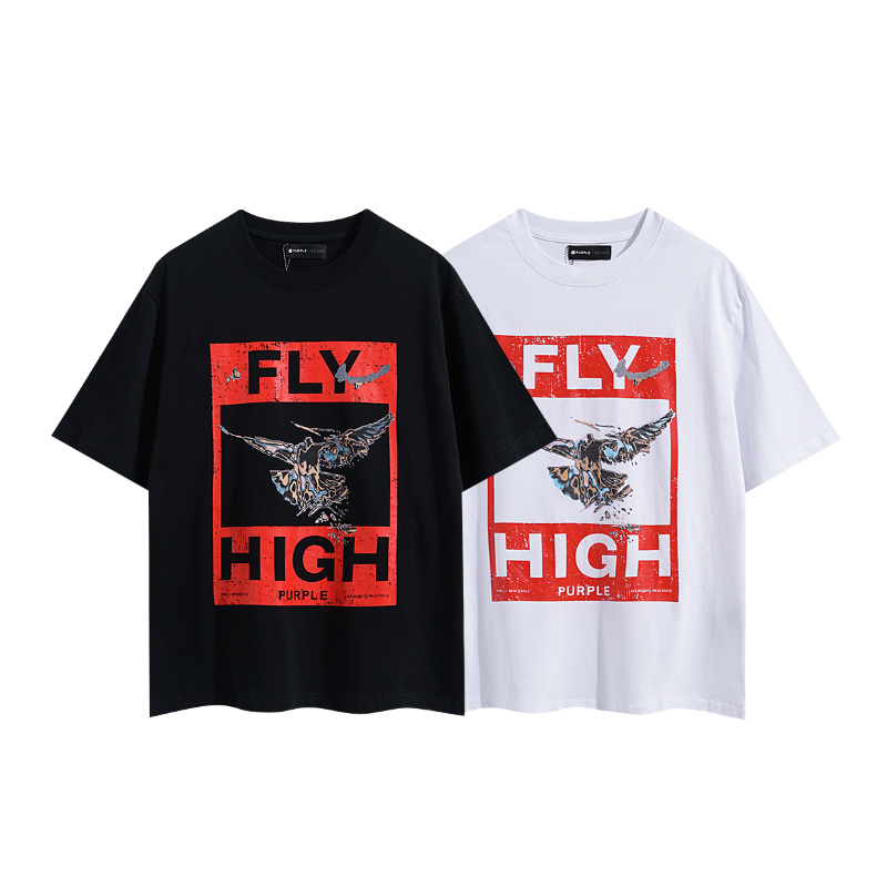 Purple Brand Fly High Graphic T-Shirt 3021