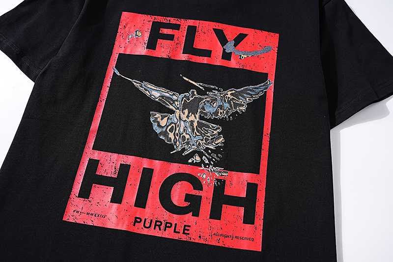Purple Brand Fly High Graphic T-Shirt 3021