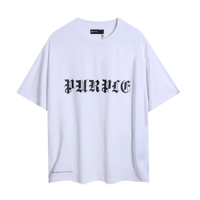 Purple Brand Gothic Logo T-Shirt 3011 02