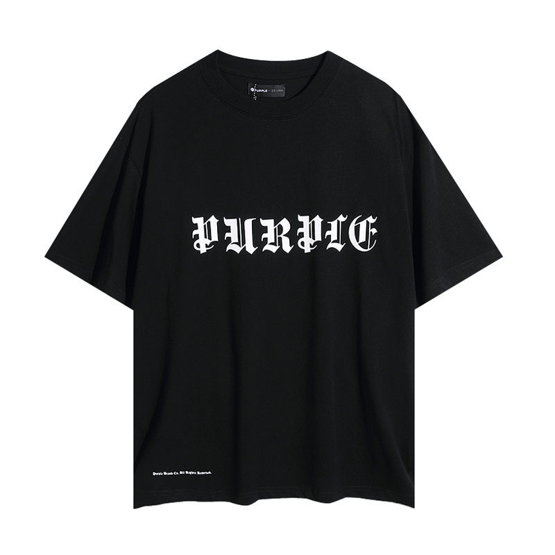 Purple Brand Gothic Logo T-Shirt 3011