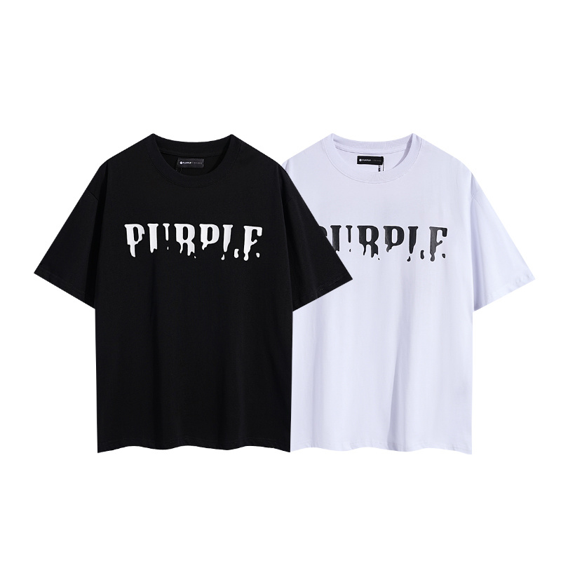 Purple Brand Gothic Logo T-Shirt 3025