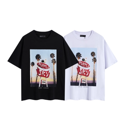 Purple Brand Lucky Poster Graphic T-Shirt 3020 01