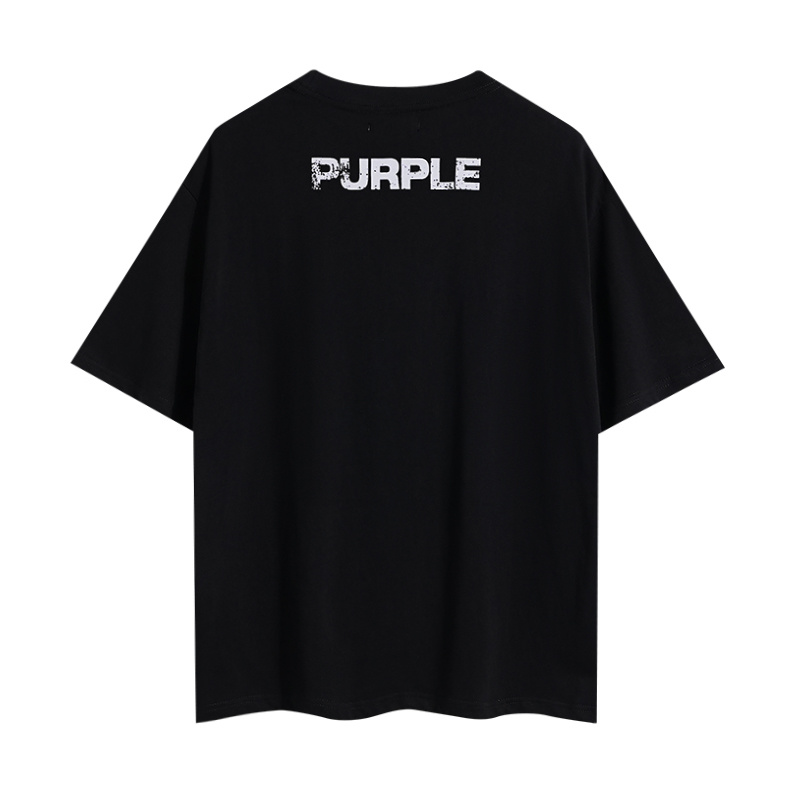 Purple Brand Skull Graphic T-Shirt 3014