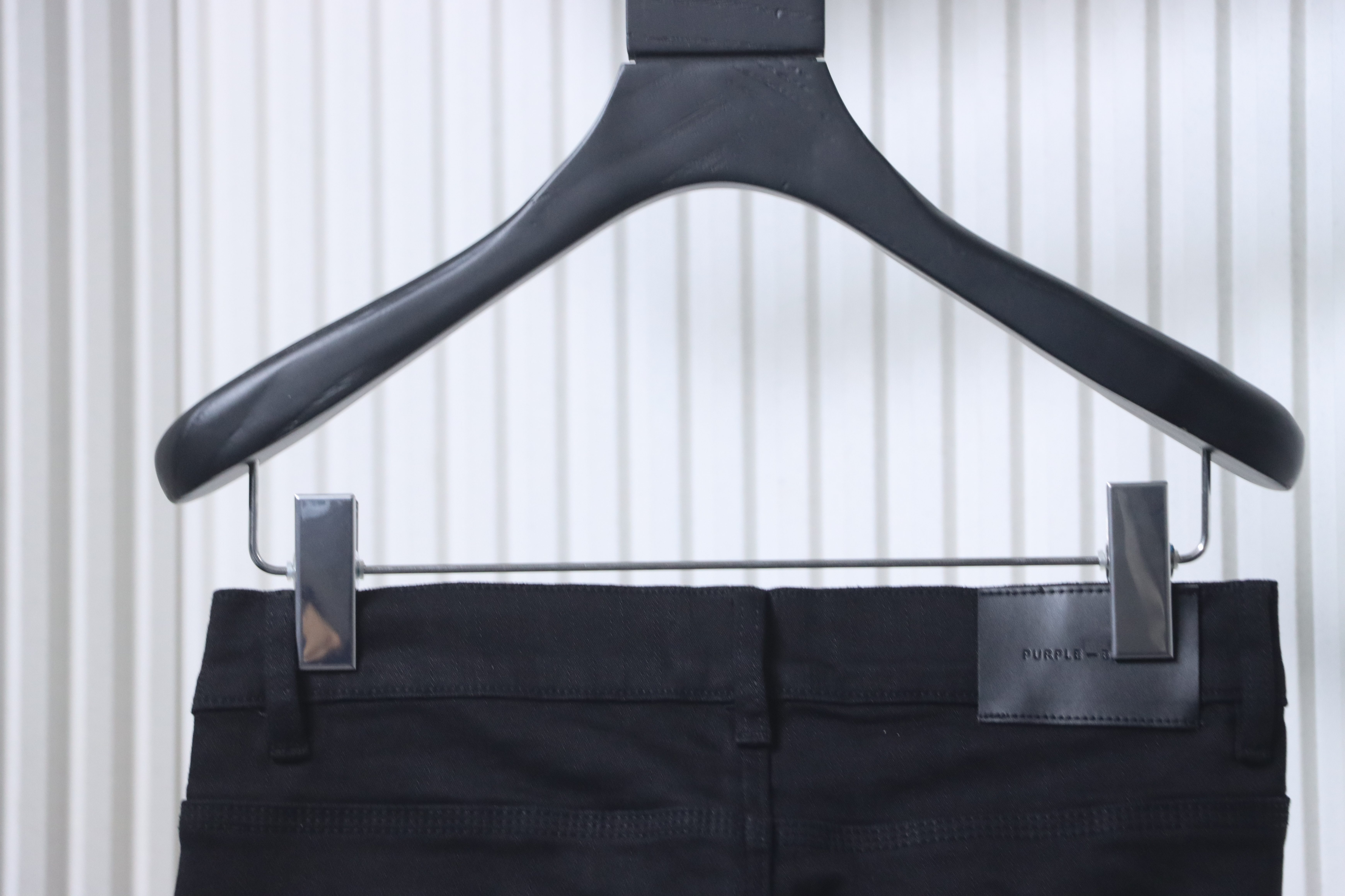 Purple Brand Slim Fit Pants with Ripped Pockets H230