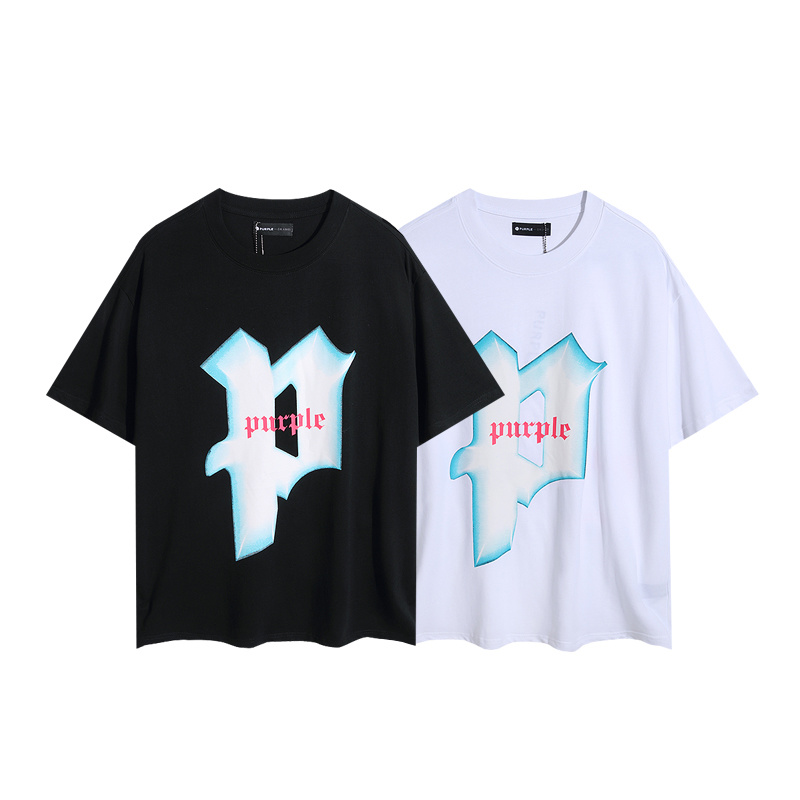 Purple Brand Star Graphic T-Shirt 3007