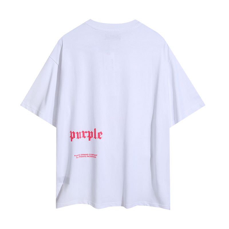 Purple Brand Star Graphic T-Shirt 3007