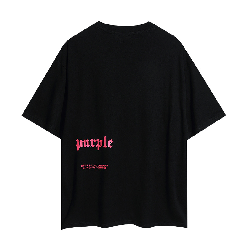 Purple Brand Star Graphic T-Shirt 3007