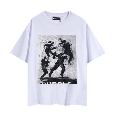 Purple Brand Statue Graphic T-Shirt 3016 02