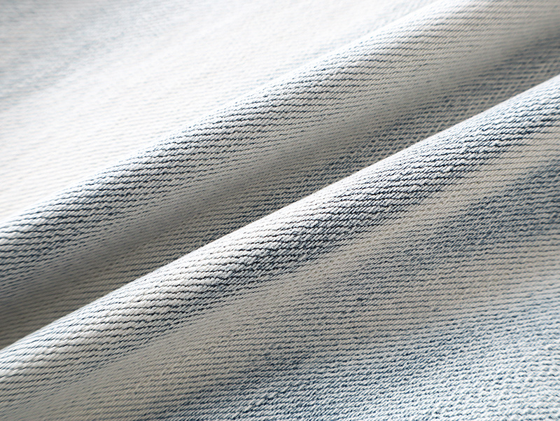 Purple Brand Striped Washed Straight Denim Jeans Light Blue PU165
