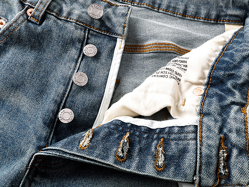 Purple Brand Vintage Washed Distressed Bootcut Denim Jeans PU193