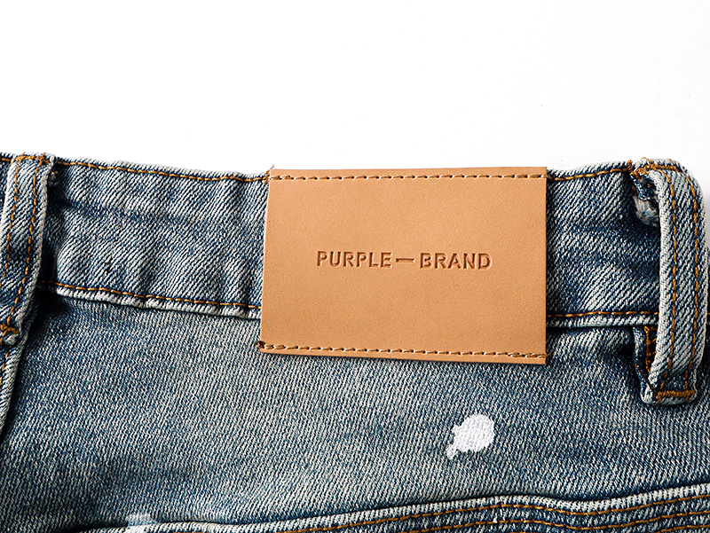 Purple Brand Vintage Washed Distressed Bootcut Denim Jeans PU193