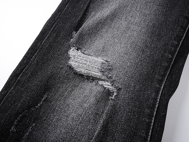 Purple Brand Washed Bootcut Denim Jeans Black PU151