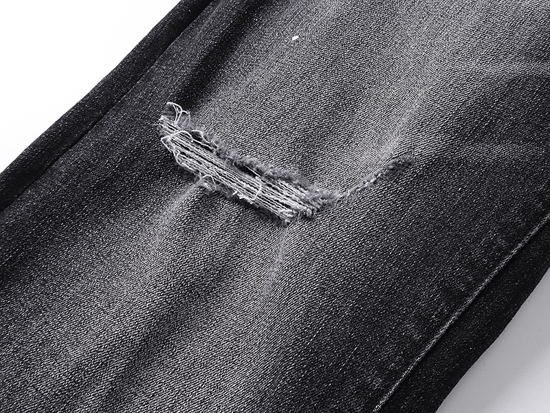 Purple Brand Washed Bootcut Denim Jeans Black PU169
