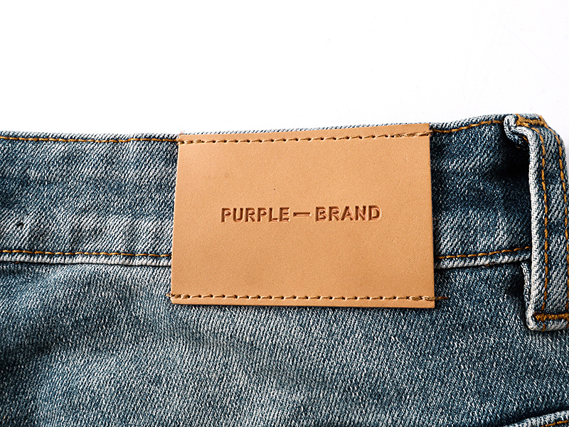 Purple Brand Washed Distressed Bootcut Denim Jeans PU189