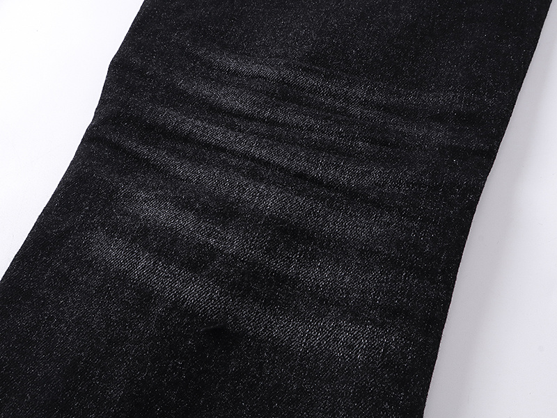 Purple Brand Washed Ripped Slim Fit Denim Jeans Black PU160
