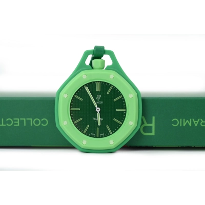 Swatch x Audemars Piguet Mechanical Watch Deep Green 02