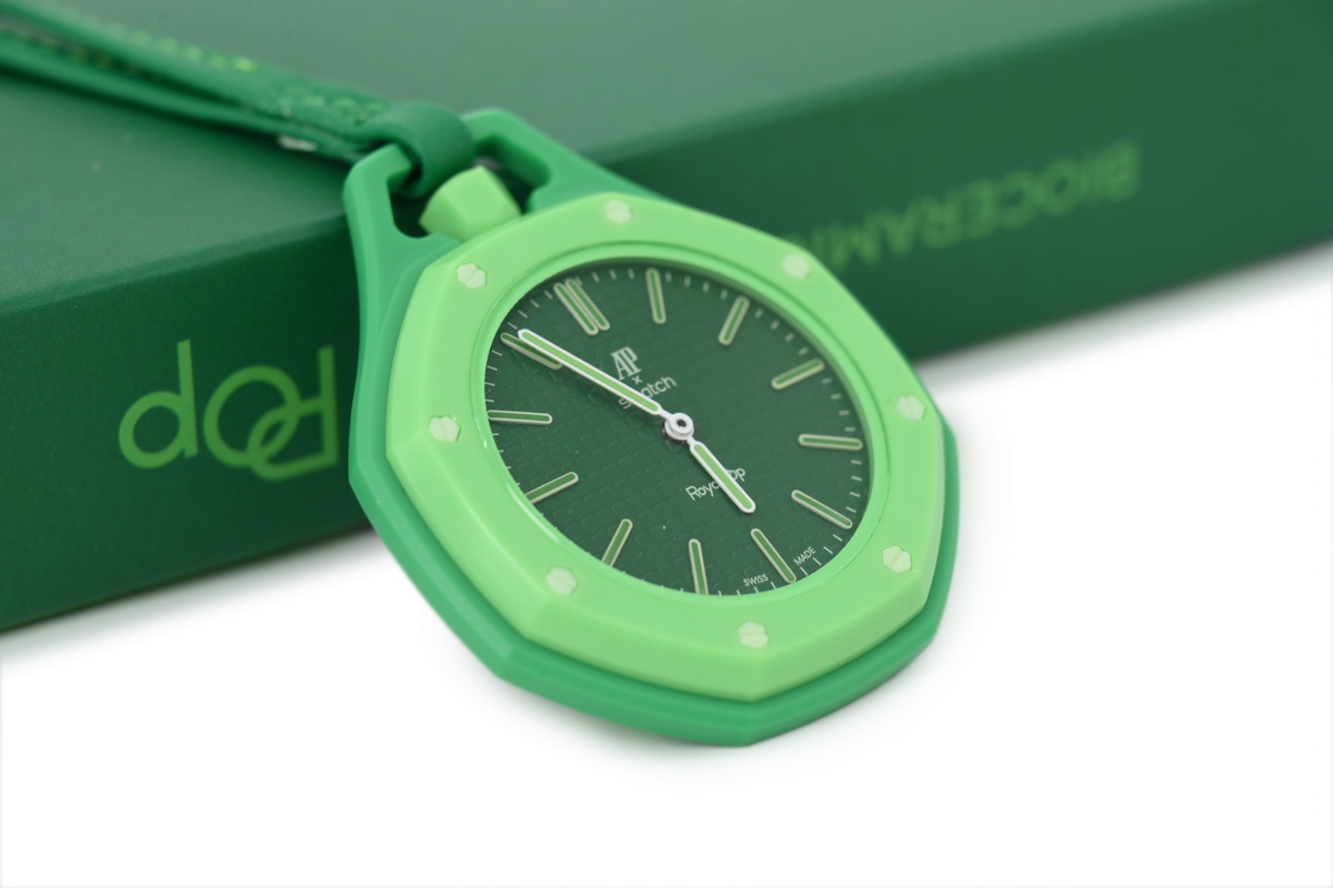 Swatch x Audemars Piguet Mechanical Watch Deep Green