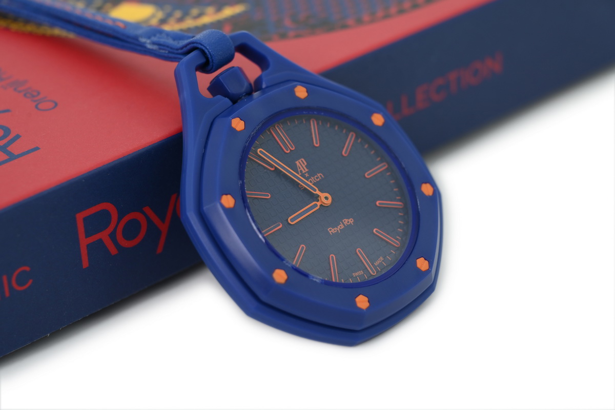 Swatch x Audemars Piguet Mechanical Watch Deep Navy
