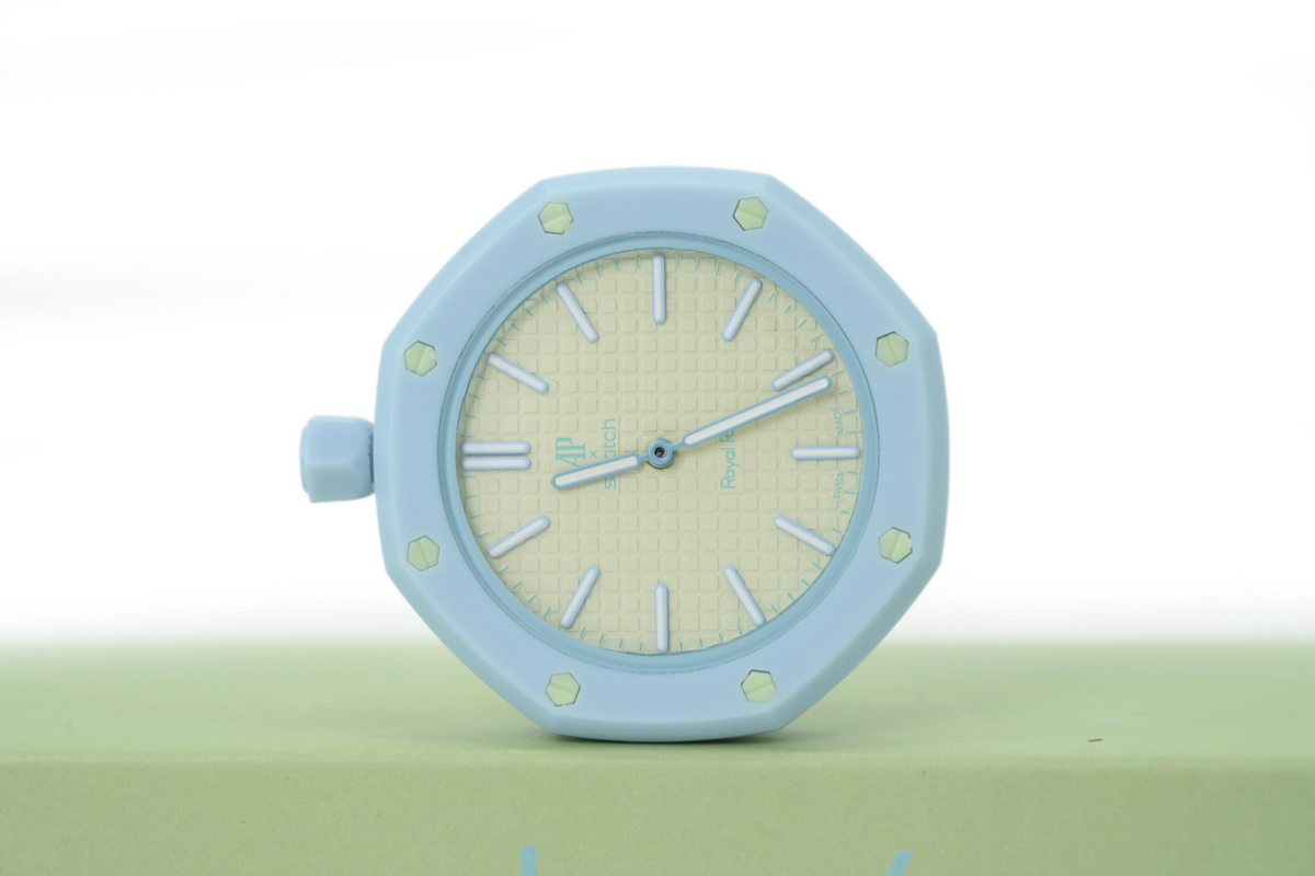 Swatch x Audemars Piguet Mechanical Watch Ice Blue & Lime