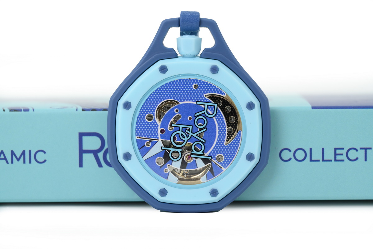 Swatch x Audemars Piguet Mechanical Watch Sky Blue & Navy