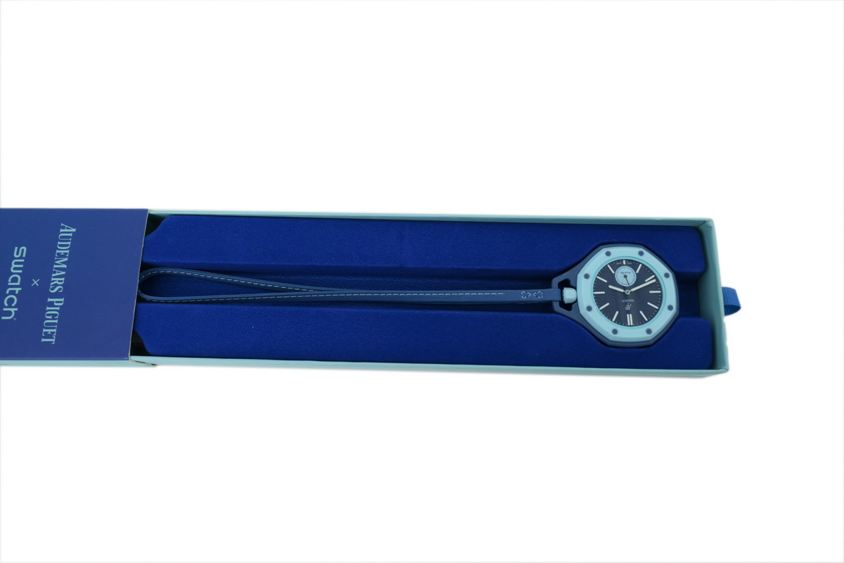 Swatch x Audemars Piguet Mechanical Watch Sky Blue & Navy