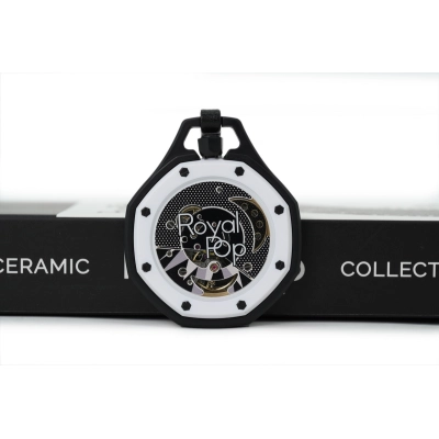 Swatch x Audemars Piguet Mechanical Watch White & Black 02
