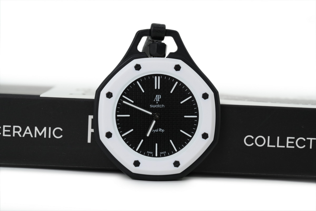 Swatch x Audemars Piguet Mechanical Watch White & Black