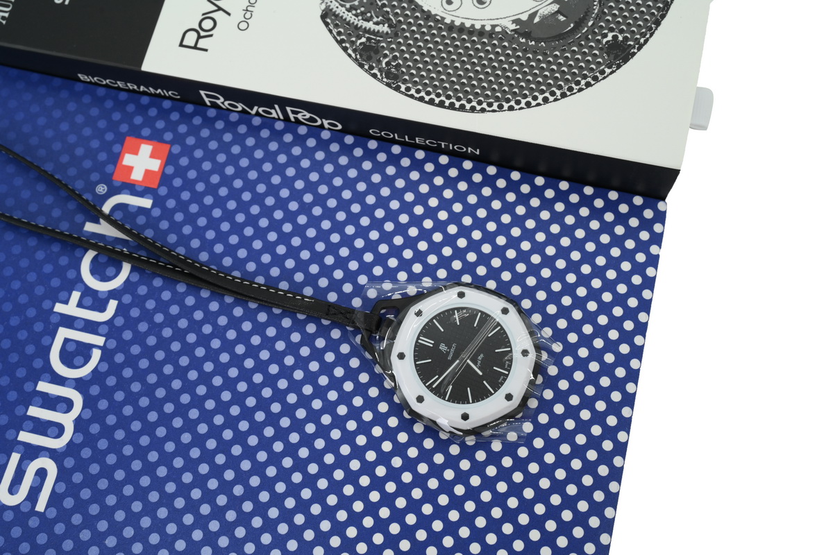 Swatch x Audemars Piguet Mechanical Watch White & Black