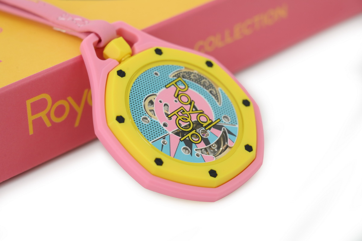 Swatch x Audemars Piguet Mechanical Watch Yellow & Pink