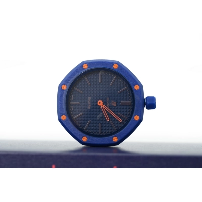 Swatch x Audemars Piguet Quartz Watch Deep Navy 01