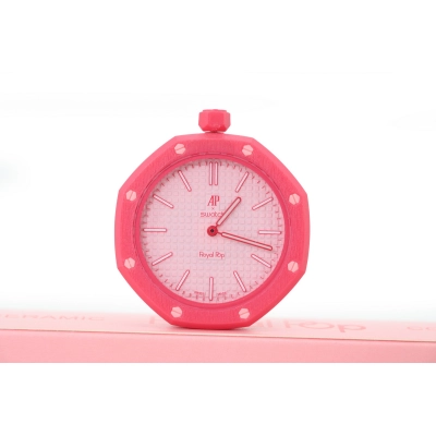 Swatch x Audemars Piguet Quartz Watch Hot Pink 01