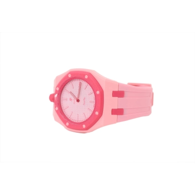 Swatch x Audemars Piguet Quartz Watch Hot Pink 02