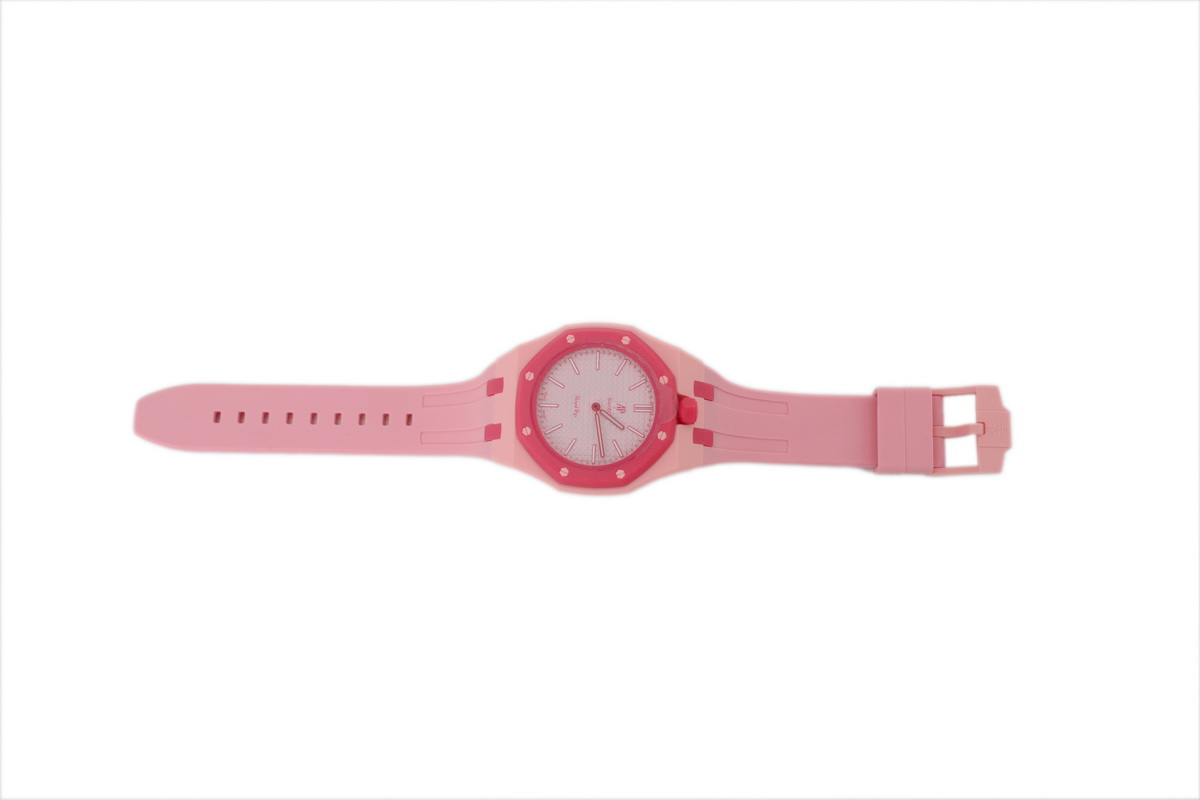 Swatch x Audemars Piguet Quartz Watch Hot Pink