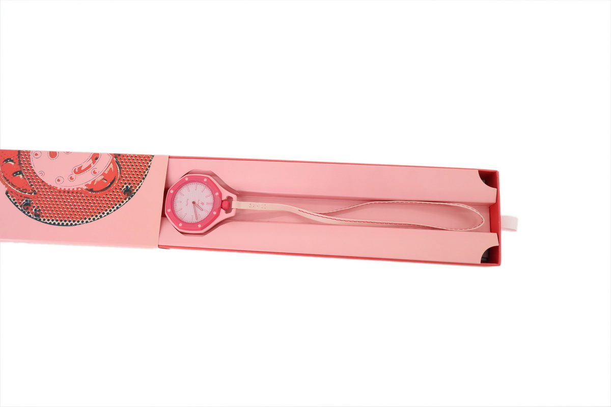 Swatch x Audemars Piguet Quartz Watch Hot Pink