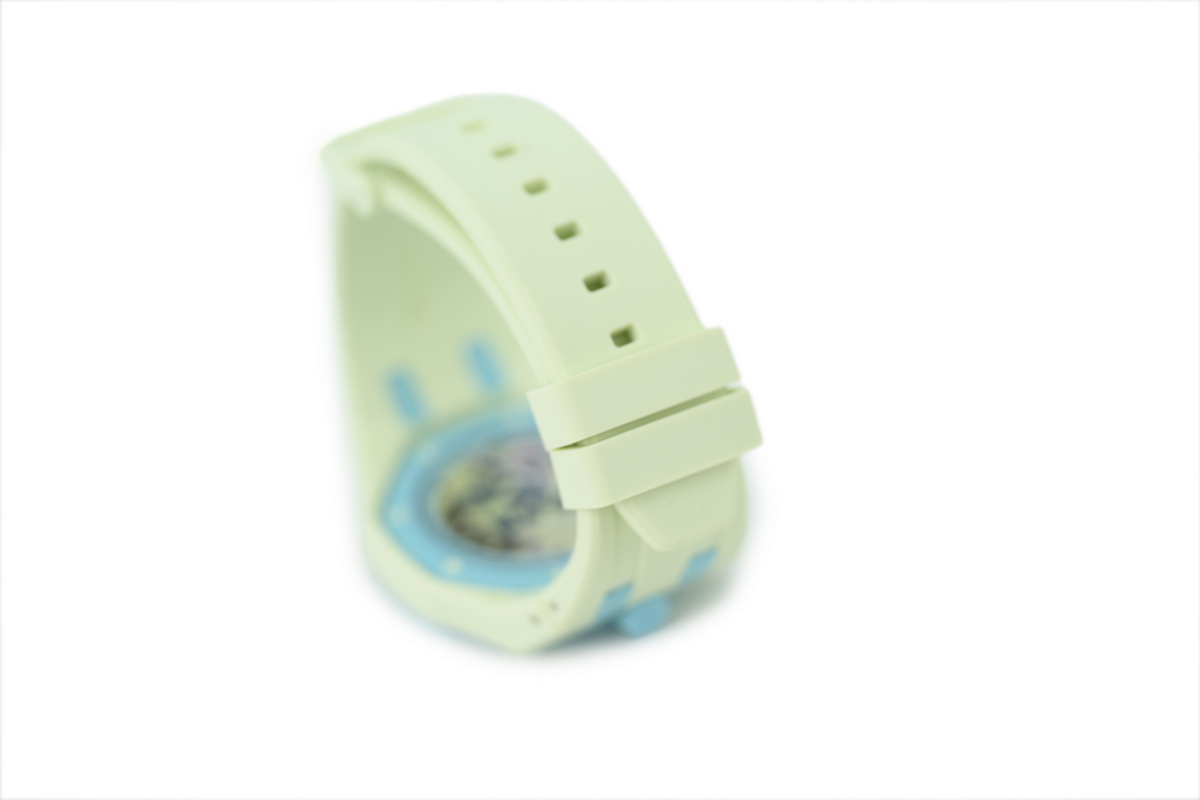 Swatch x Audemars Piguet Quartz Watch Ice Blue & Lime