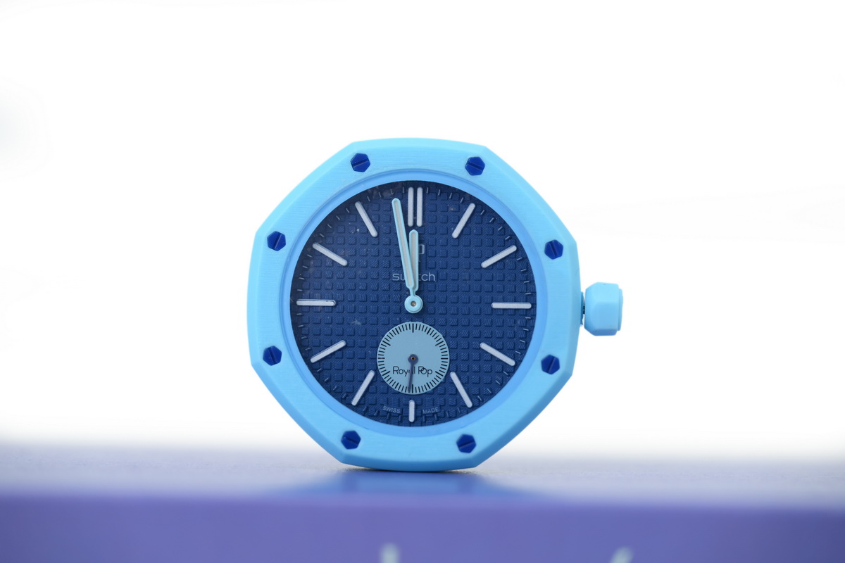 Swatch x Audemars Piguet Quartz Watch Sky Blue & Navy