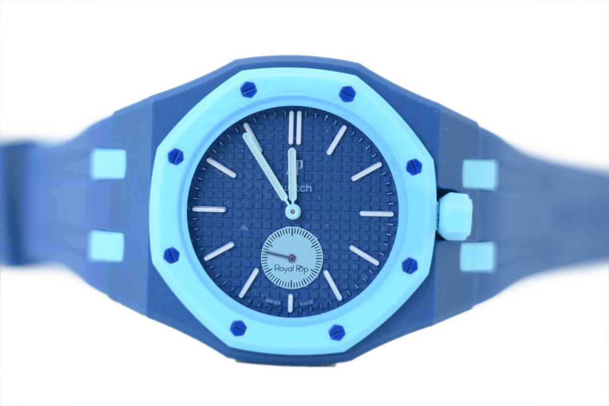 Swatch x Audemars Piguet Quartz Watch Sky Blue & Navy