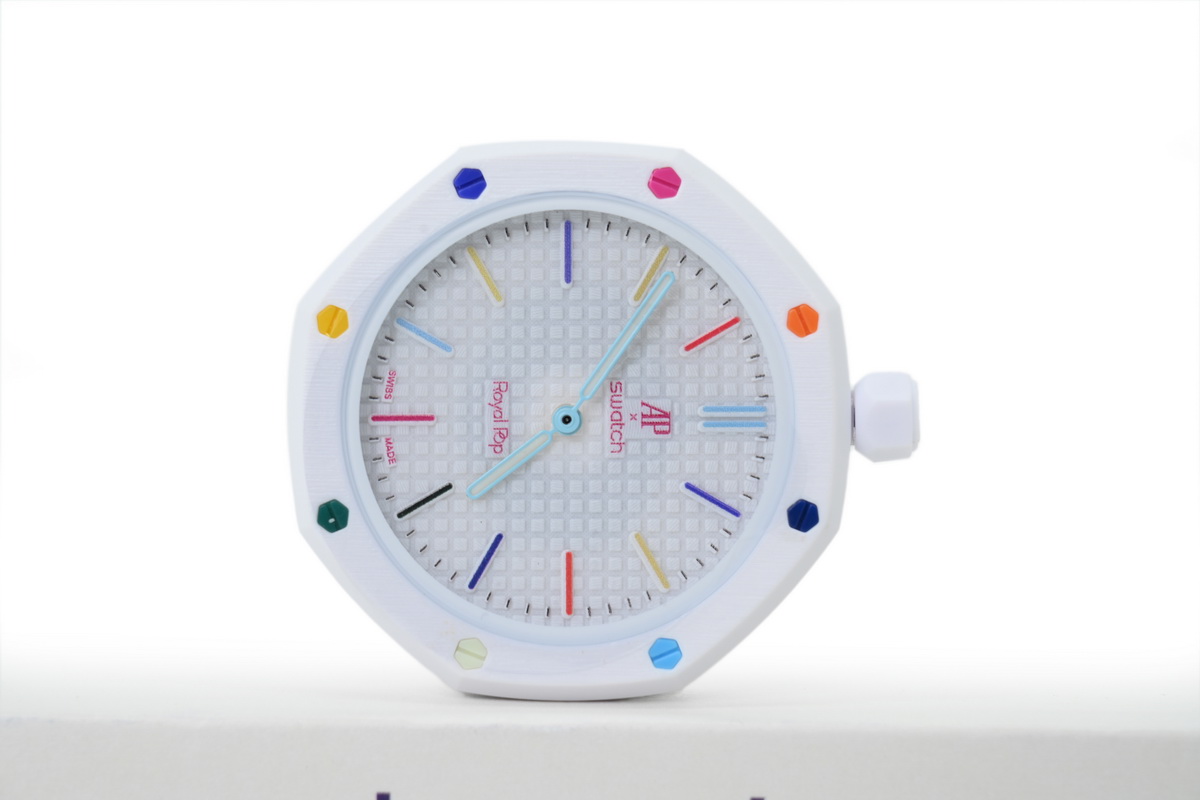 Swatch x Audemars Piguet Quartz Watch White Multicolor