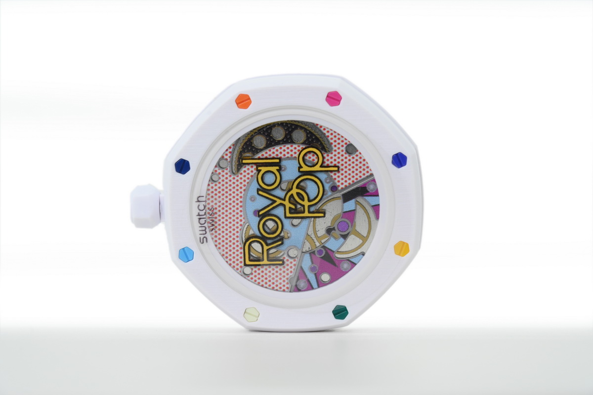 Swatch x Audemars Piguet Quartz Watch White Multicolor