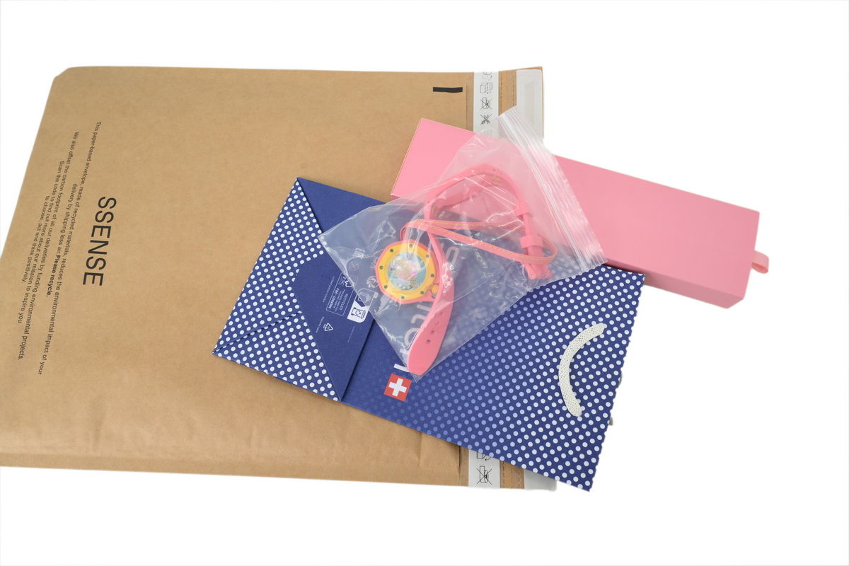 Swatch x Audemars Piguet Quartz Watch Yellow & Pink