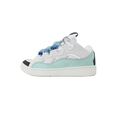 Lanvin Curb Sneakers White Blue Premium Ver H220040 01